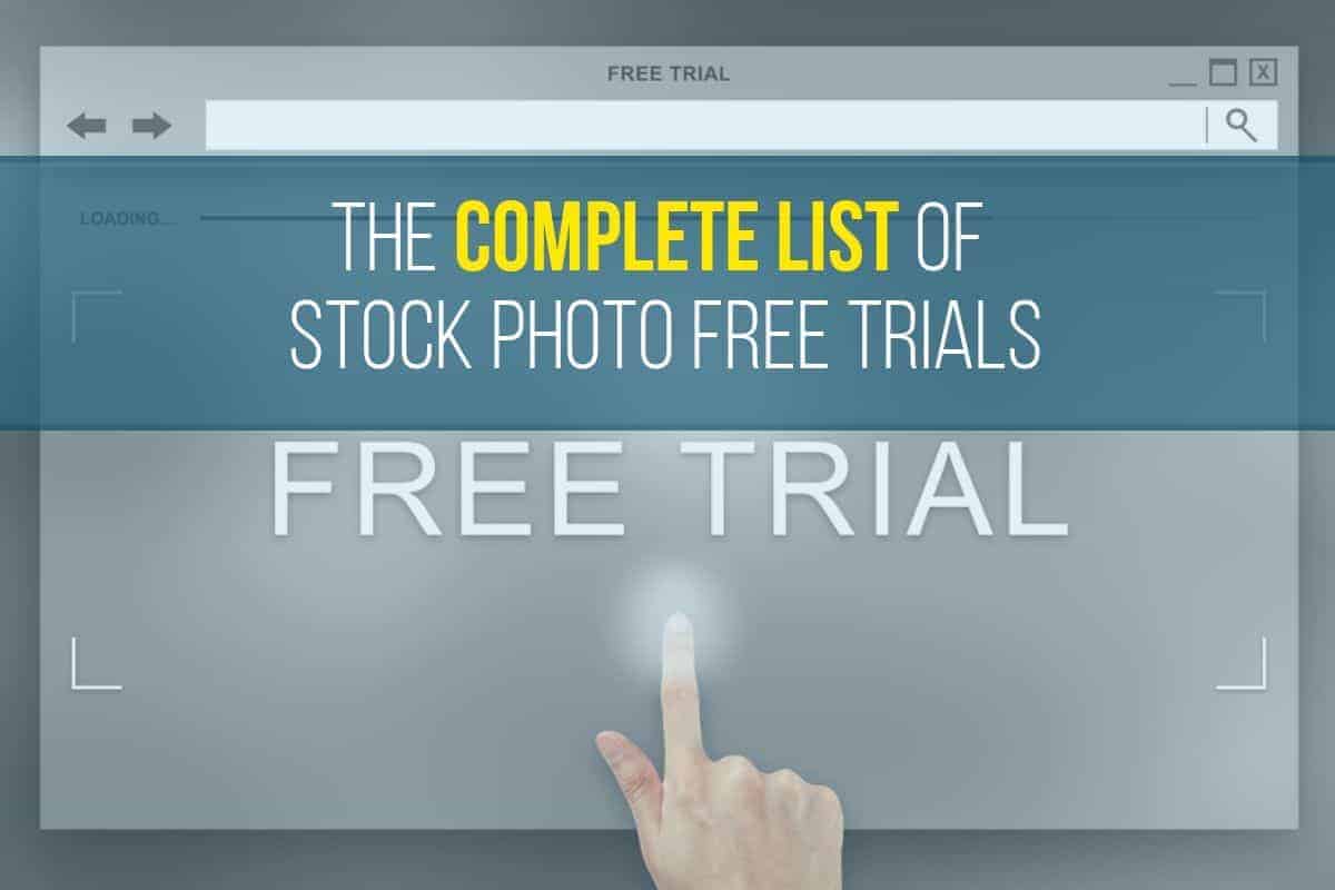  Täielik nimekiri Stock Photo Free Trials (2023 Update)