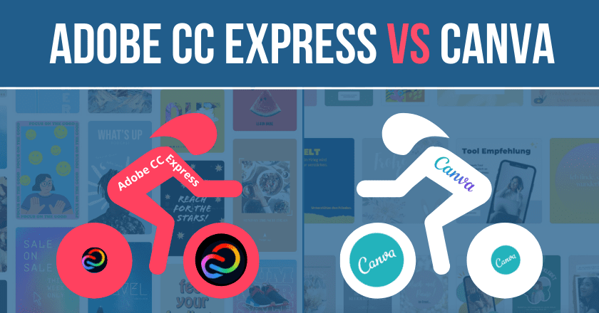  Adobe Creative Cloud Express vs Canva - leidke oma ideaalne kujundusvahend