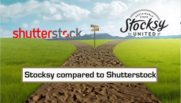  Stocksy در مقایسه با Shutterstock - دو آژانس سهام مختلف