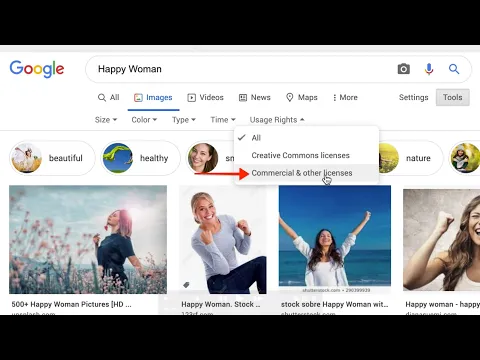  Licenční filtr Google Images usnadňuje vyhledávání a nákup stock fotografií