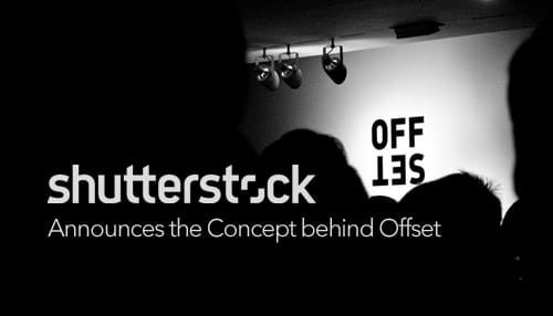  Shutterstock مفهوم پشت افست را اعلام می کند