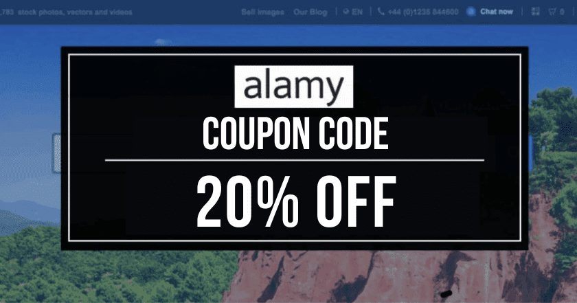  Kód kupónu Alamy - Získejte 20% slevu na své snímky u Alamy!